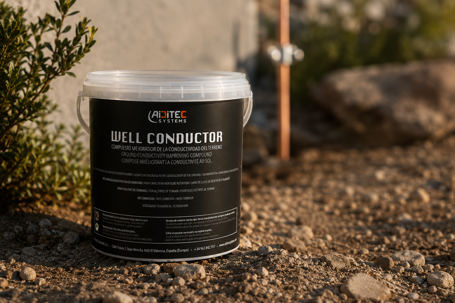 Well conductor: Optimizando la toma de tierra
